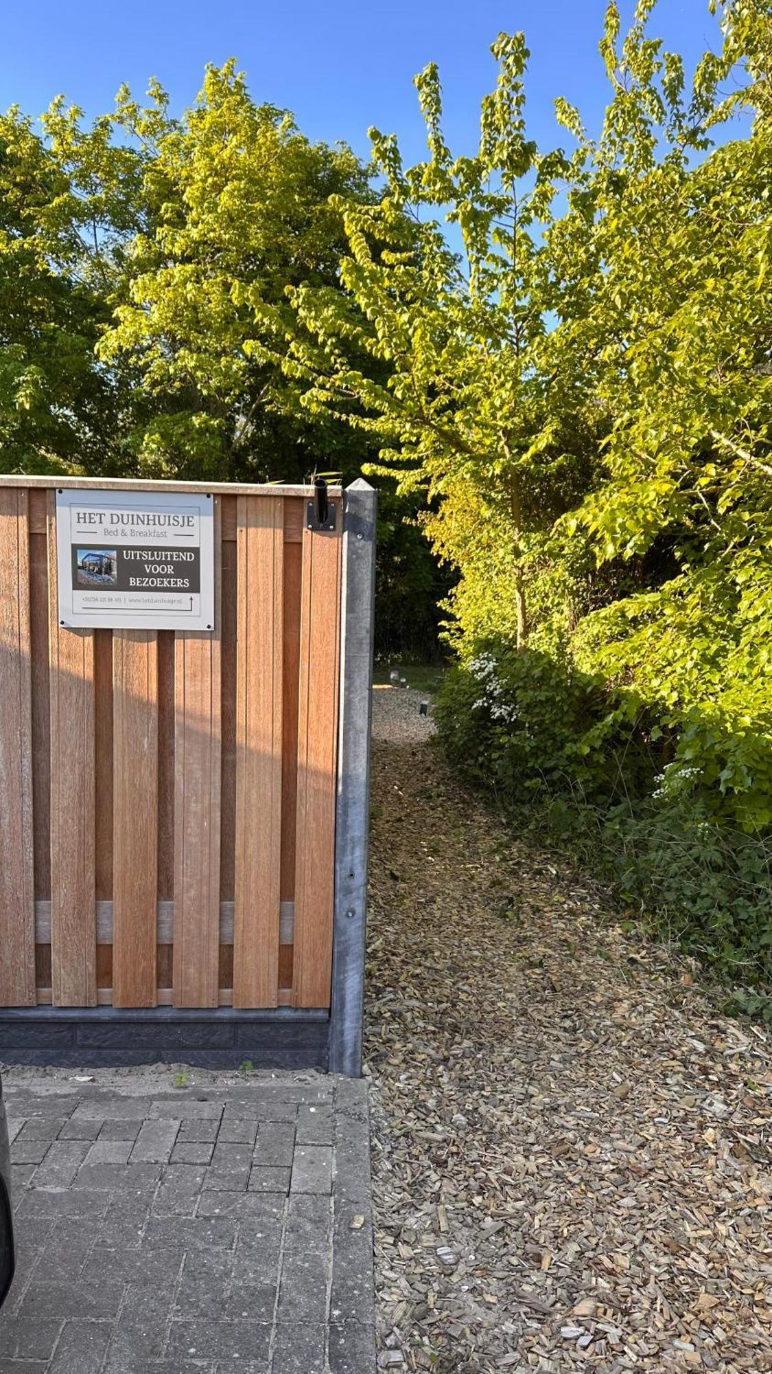 B&B Het Duinhuisje Met Jacuzzi, Gratis Parkeren, 2 Fietsen Te Leen, Airco 赞德沃特 外观 照片